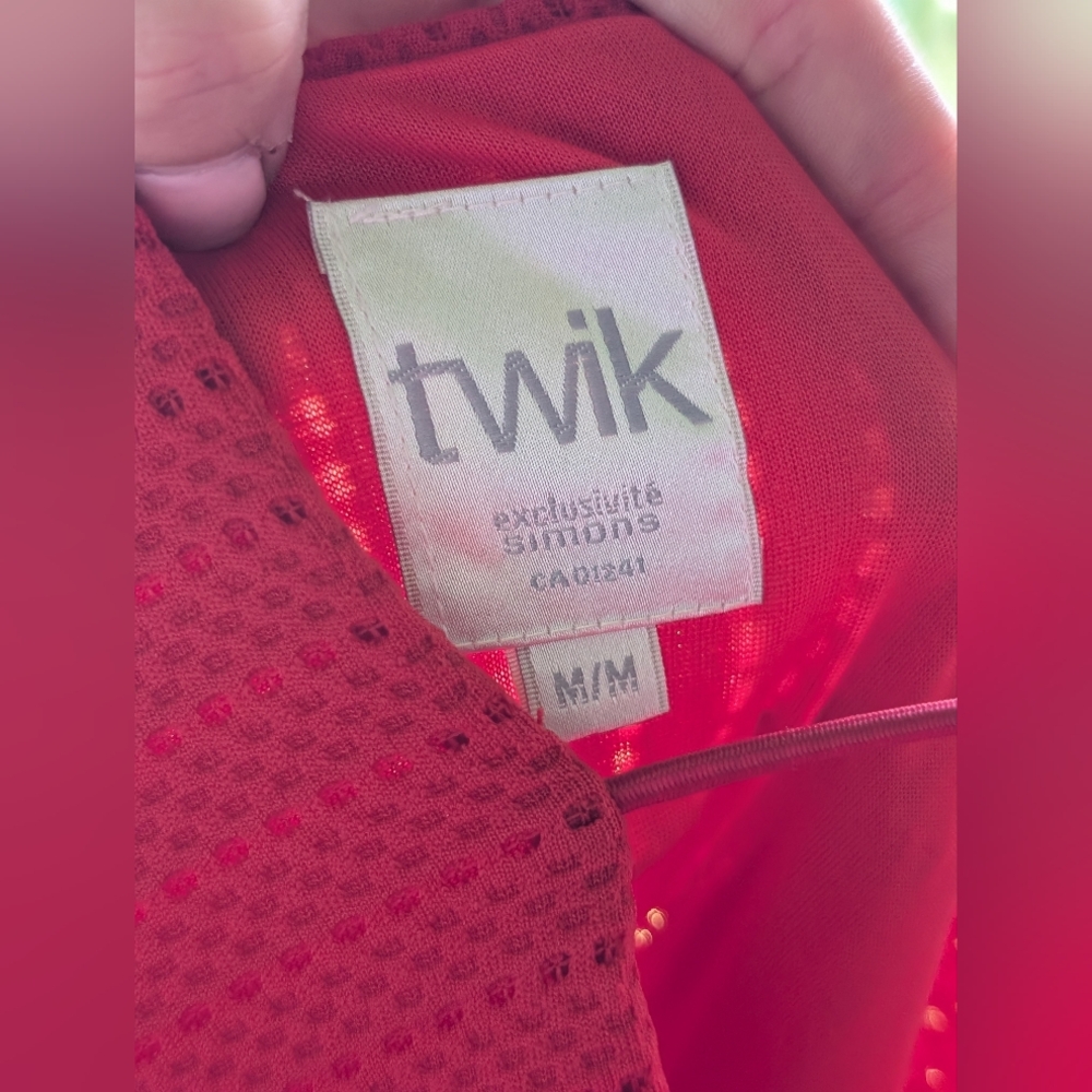 Twik Red Sleeveless Dress - Picture 3 of 4